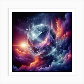 Crystal Ball tripp  Art Print