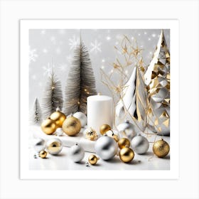 Christmas Decoration Art Print