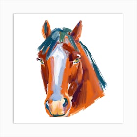 Clydesdale Horse 03 Art Print