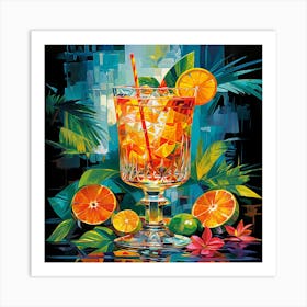 Cocktail Art Print