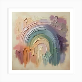 Rainbow Painting 1 Art Print