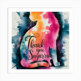 Thank You Saag Art Print