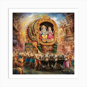 Lord Ganesha 7 Art Print