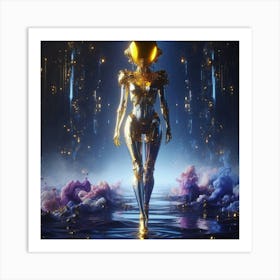 Ethereal Woman 8 Art Print