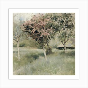 Cherry Orchard Art Print