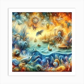 Dreamscape 22 Art Print