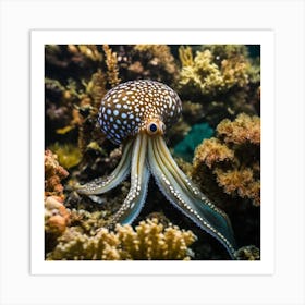 Octopus 6 Art Print