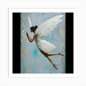 Fairy In Flight Art Print