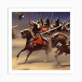 The Great Charge Art Print