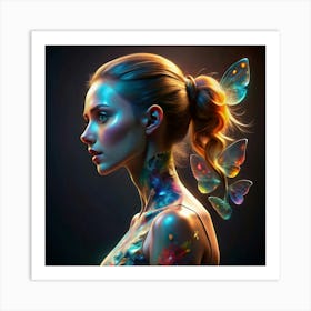 Butterfly Wings Art Print