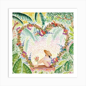 Heart Of The Jungle Art Print