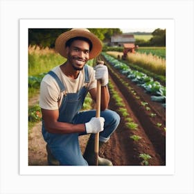 Young Farmer Art Print