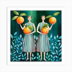 Twin Harvest Art Print