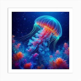 Jellyfish 5 Art Print