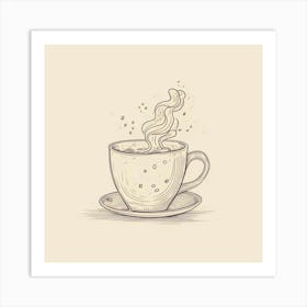 Cup Of Coffee Art Print