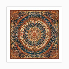 Asian Rug Art Print