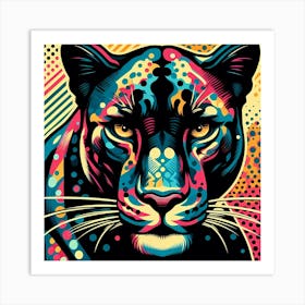 Pop Panther 1 Art Print