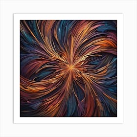 Abstract Painting 42 Art Print