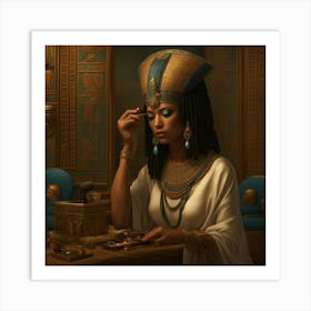 Egyptian Woman 3 Art Print