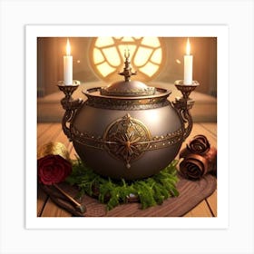 Cauldron Art Print