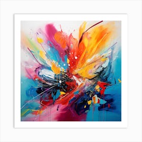 Abstract Painting 27 Art Print