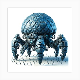 Robot Spider Art Print