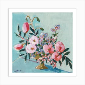 Flowers In A Vase Art Print