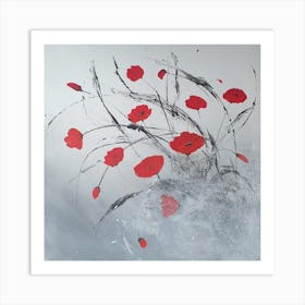 Red Poppies 3 Art Print