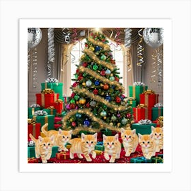 Leonardo Phoenix 09 A Lavishly Decorated Christmas Tree Adorne 1 Art Print