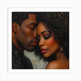 Echantedeasel 93450 African American Black Love Stylize 975 Ada4fdc2 11f0 4140 8c71 E5ee69363c18 Art Print