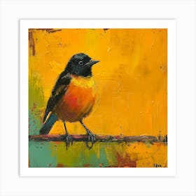 Bird On A Wire Art Print