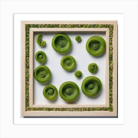 Ferns In A Frame Art Print