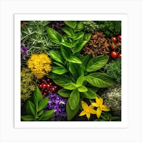 Herbs And Spices 2 Art Print