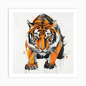 Tiger Canvas Print Art Print