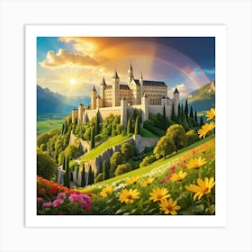 Fairytale Castle 3 Art Print