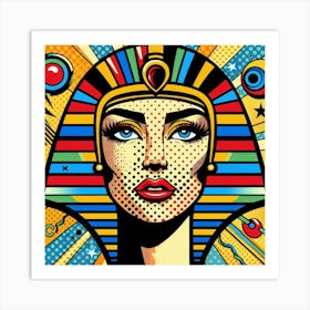 Pop Egyptian Samaa Sky Art Print