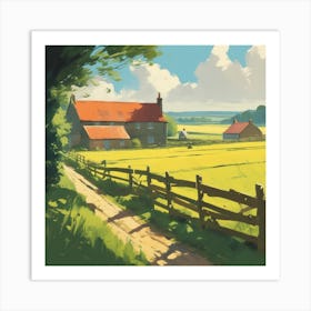 Country House 4 Art Print