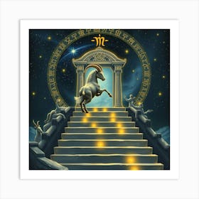 Zodiac Sign Scorpio 3 Art Print