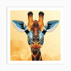 Giraffe 12 Art Print