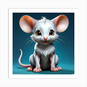 Cute Mouse 1 Art Print