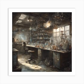 Laboratory Art Print