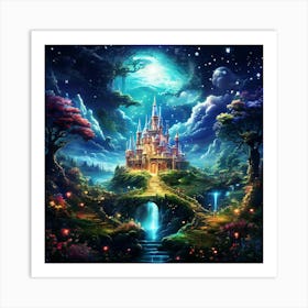 Fairytale Castle Art Print