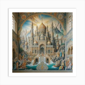 Arabic nights Palace38 Art Print