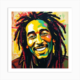 Bob Marley 7 Art Print