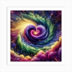 Spiral Galaxy Art Print