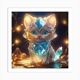 Gatito Art Print