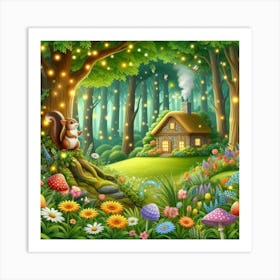 Fairy Forest 19 Art Print