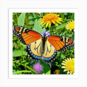 Monarch Butterfly 18 Art Print