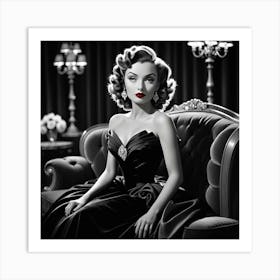 Marilyn Monroe Art Print