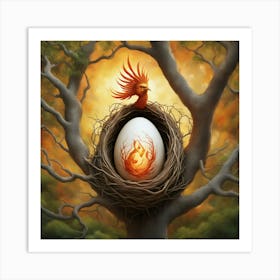 Firebird 1 Art Print